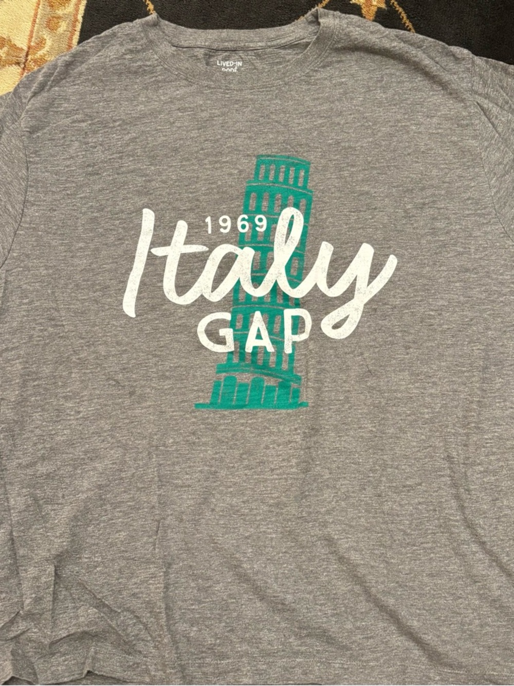 Men’s Lived-In Rode 1969 Italy Gap Graphic Tee